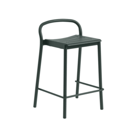Muuto - Linear Steel Outdoor Bar Stool H 65cm