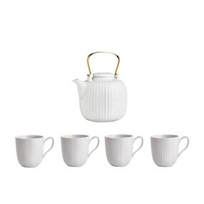Kähler - Hammershøi set theepot met cups