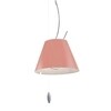 Luceplan - Costanzina - Pendellamp met trekkoord - mystic rosa/aluminium