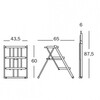Magis - Nuovastep Stepladder - line drawing
