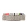 GAN - Mangas Campana MP3 - pouf - rouge/gris/vert