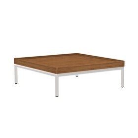 HOUE - Level / Level 2 tuinsalontafel bamboe 81x81cm
