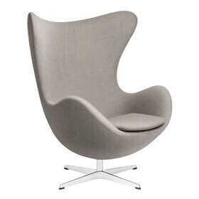 Fritz Hansen - Fauteuil L'Oeuf/ Egg™ étoffe Christianshavn