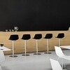 la palma - Miunn Bar Stool Stainless Steel Frame Round