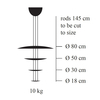 Catellani & Smith - Macchina Della Luce A LED - Suspension - dessin au trait