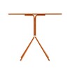 Pedrali - Nolita 5454 Gartentisch 70x70cm - terrakotta/Tischplatte lackiert