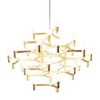 Nemo - Crown Major Chandelier - gold/matt/WxHxD 109x87x113cm/30 lamps