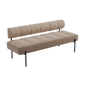 Northern - Canapé structure noire Daybed Dining