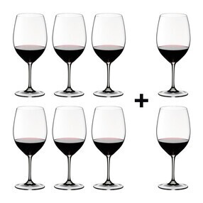 Riedel - Vinum Cabernet/Merlot Weinglas 6+2 gratis
