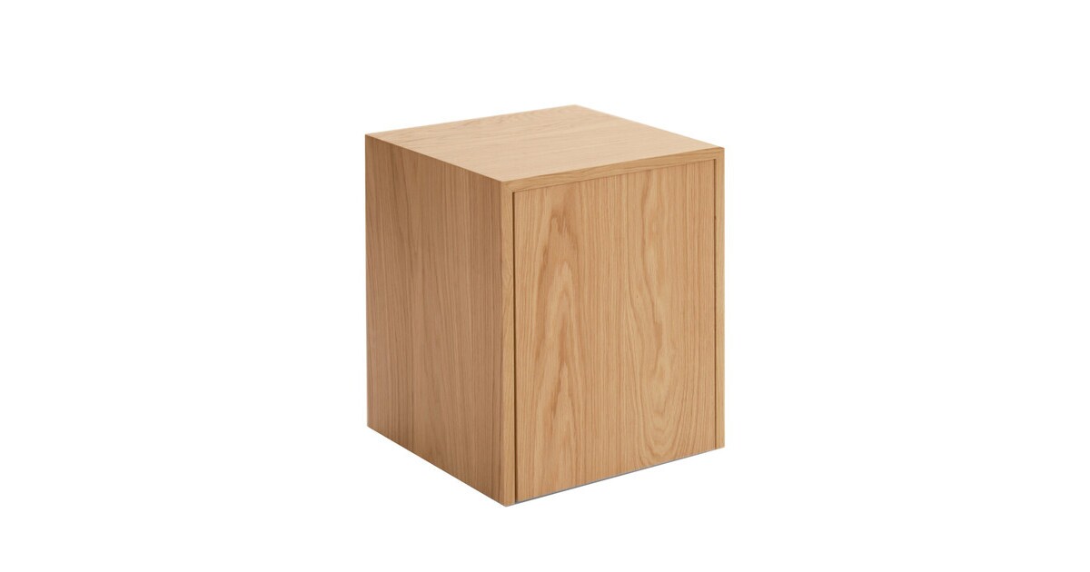 New Works Mass Side Table with Drawer | AmbienteDirect