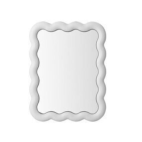 Normann Copenhagen - Miroir mural avec éclairage LED Illu 65x50cm
