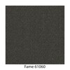 Fritz Hansen - Set promo - Egg Chair chaise + repose-pied étoffe - marron gris/support en aluminium/étoffe Fame 61060/repose-pied: LxPxH 56x40x37cm