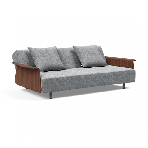 Long Excess Living | Schlafsofa Armlehnen AmbienteDirect Horn mit Innovation Deluxe 245x114cm
