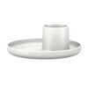 Vitra - O-Tidy Container with tray - white/container Ø7.5cm/H 8cm/Ø 22cm