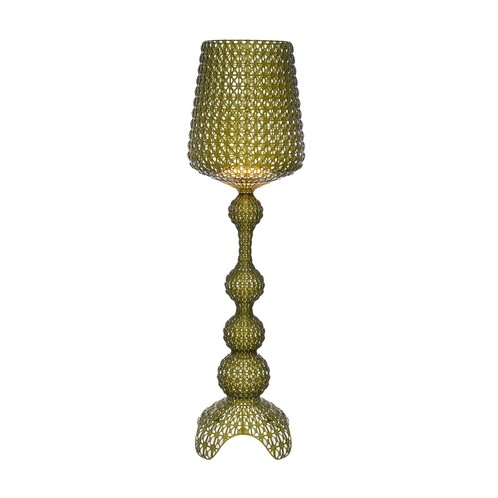 Kartell - Kabuki LED Floor Lamp H:165cm - green/transparent/with dimmer