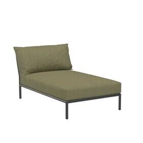 HOUE - Level 2 chaise Longue onderstel donkergrijs