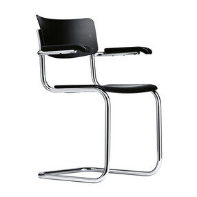 Thonet - S 43 F Freischwinger Armlehnstuhl