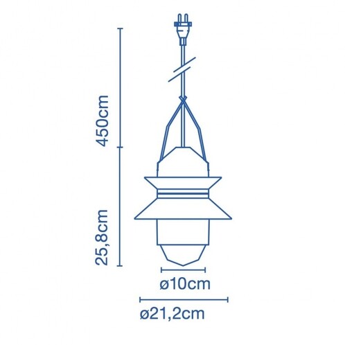 Marset - Santorini Outdoor - Applique murale - dessin au trait