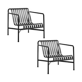 HAY - Palissade tuin loungefauteuil laag set van 2