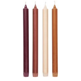Ferm Living - Pure steekkaarsen set van 4