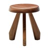 Cassina - 523 Tabouret Méribel - Tabouret - noyer américain