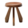 Cassina - 523 Tabouret Méribel Stool - American walnut tree