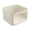 Kartell - Componibili Modul eckig - weiß/ABS Kunststoff/Höhe 23cm