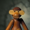 Kay Bojesen Denmark - Kay Bojesen Holzfigur Affe klein