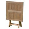 Jan Kurtz - Town Folding Table/Balcony Table - natural/teak fsc-certificated/WxHxD 70x75x70cm