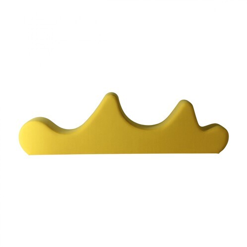 VerPan - Welle 3 Sofa Element - yellow/fabric Hallingdal 457/240x70x50cm