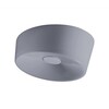 Foscarini - Lumiere XXS LED Ceiling Lamp - grey/lacquered/H 10cm/Ø 25cm/dimable TRIAC/2700K/2200lm/CRI>80