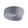 Foscarini - Lumiere XXS LED Ceiling Lamp - grey/lacquered/H 10cm/Ø 25cm/dimable TRIAC/2700K/2200lm/CRI>80