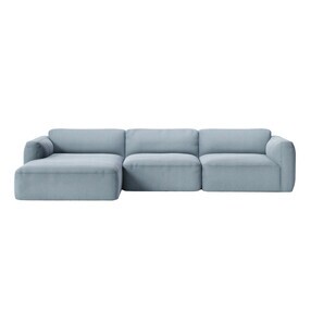 &Tradition - Develius Mellow 3-zits sofa chaise longue links
