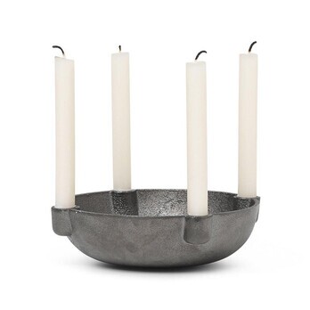 Ferm Living - Bowl Kerzenständer Messing S
