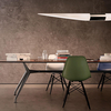 Vitra - Eames Plastic Side Chair DSW érable noir H43