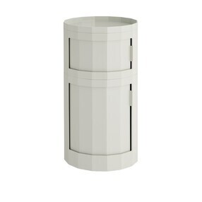 HAY - Facet container 110 met voeten en wielen