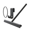 FROST - Nova² - Raclette parois de douche - noir/PxH 26x19,8cm