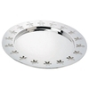 Alessi - Girotondo Rundes Tablett - edelstahl/poliert/Edelstahl/Ø 40cm