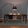 Artemide - Tolomeo Mega Terra noir Gradateur -Lampadaire