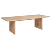 e15 - e15 TA24 Ashida Esstisch - eiche/weiß pigmentiert/LxBxH 220x104,8x75cm