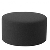 Softline - Drum Stool / Side Table L - anthracite/fabrics felt 610/H 30cm / Ø 60 cm