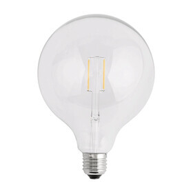 Muuto - LED E27 GLOBE FILAMENT CLAIR 2W