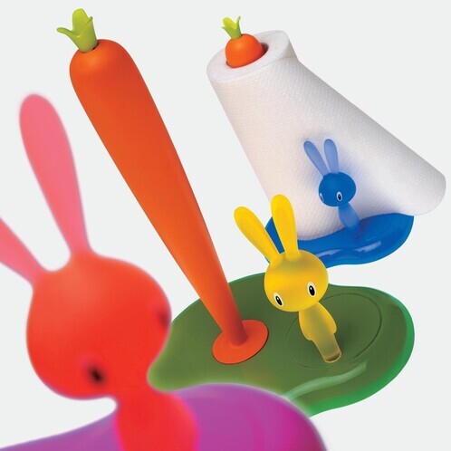 Alessi - Bunny & Carrot - Porte essuie-tout