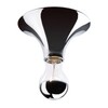 Mawa Design - Etna - Plafonnier - chrome/brillant/H 9cm, Ø 16,5cm/livré sans source lumineuse
