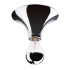Mawa Design - Etna Ceiling Lamp - chrome/glossy/H 9cm, Ø 16,5cm/excl. illuminant
