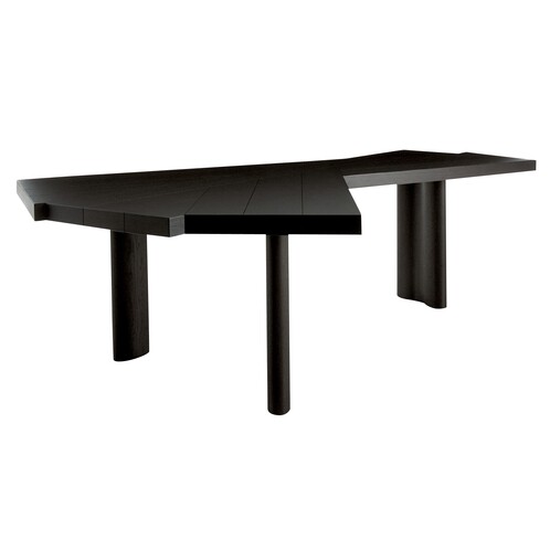 Cassina - 511 Ventaglio Esstisch - schwarz/gebeizt