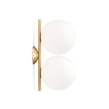 Flos - IC C/W1 Double Wandleuchte / Deckenleuchte
