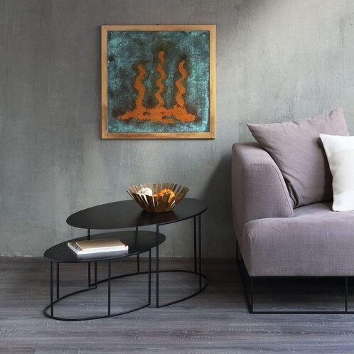 Zeus - Slim Irony Oval Couchtisch