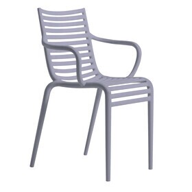 Driade - Chaise de jardin avec accoudoirs Pip-e