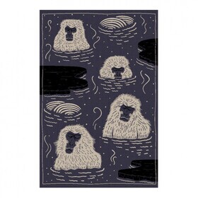 Moooi Carpets - Tapis Indigo Macaque Blue
